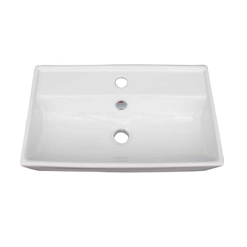 Barclay Lyons — Lavabo de Pared Rectangular de Cerámica — imagen 4