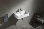 Barclay Lyons — Lavabo de Pared Rectangular de Cerámica — imagen 6