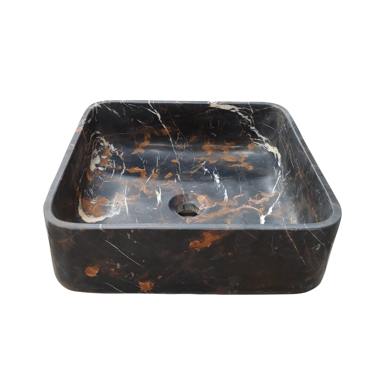 Barclay Maxton 15" — Lavabo de Sobreponer Cuadrado de Mármol — imagen 6