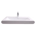 Barclay Tevis — Lavabo de Pared Rectangular de Cerámica — imagen 1
