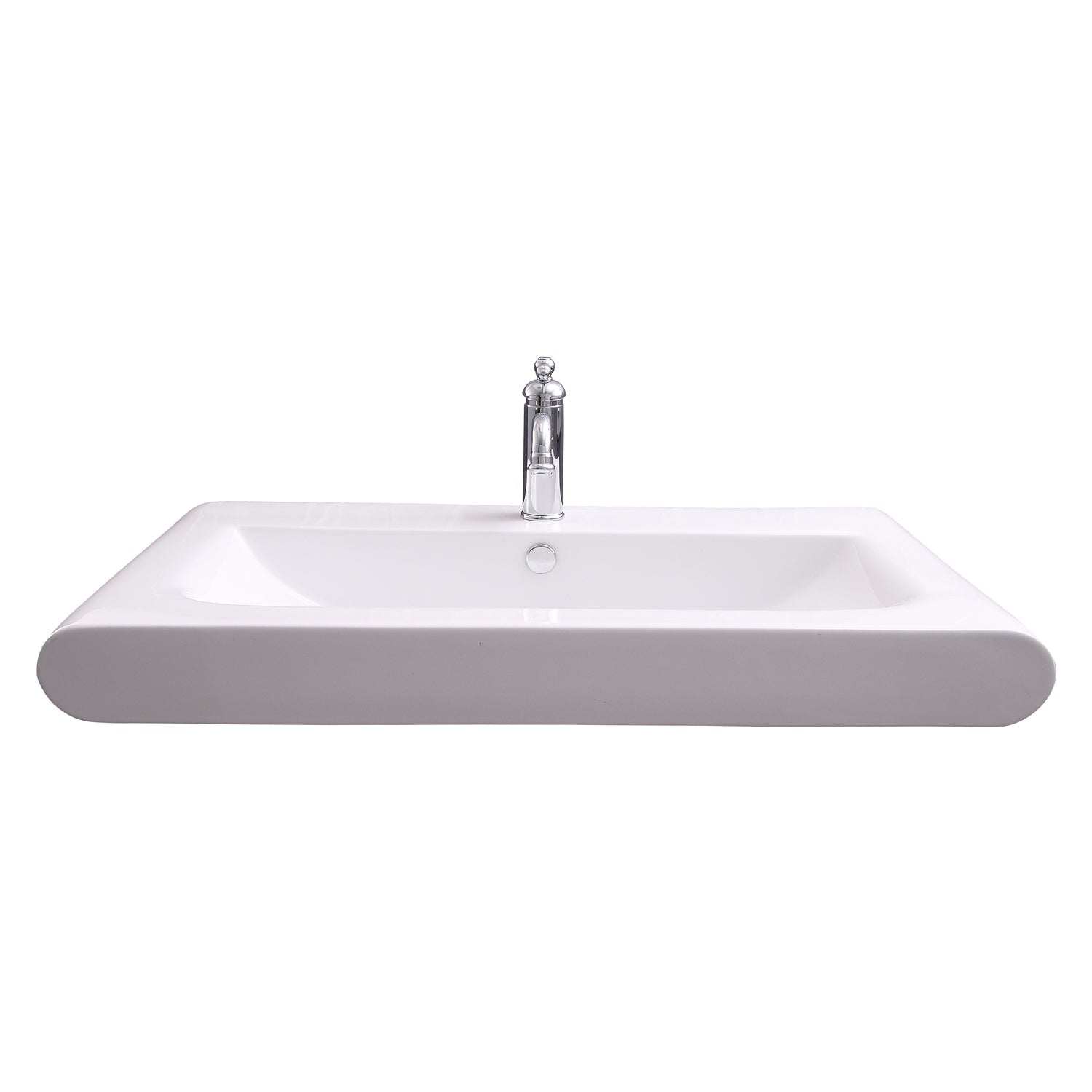Barclay Tevis — Lavabo de Pared Rectangular de Cerámica — imagen 1