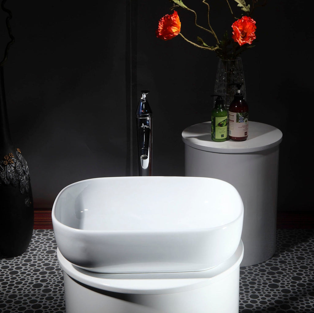 Barclay Paulette — Lavabo de Sobreponer Oval de Cerámica — imagen 4