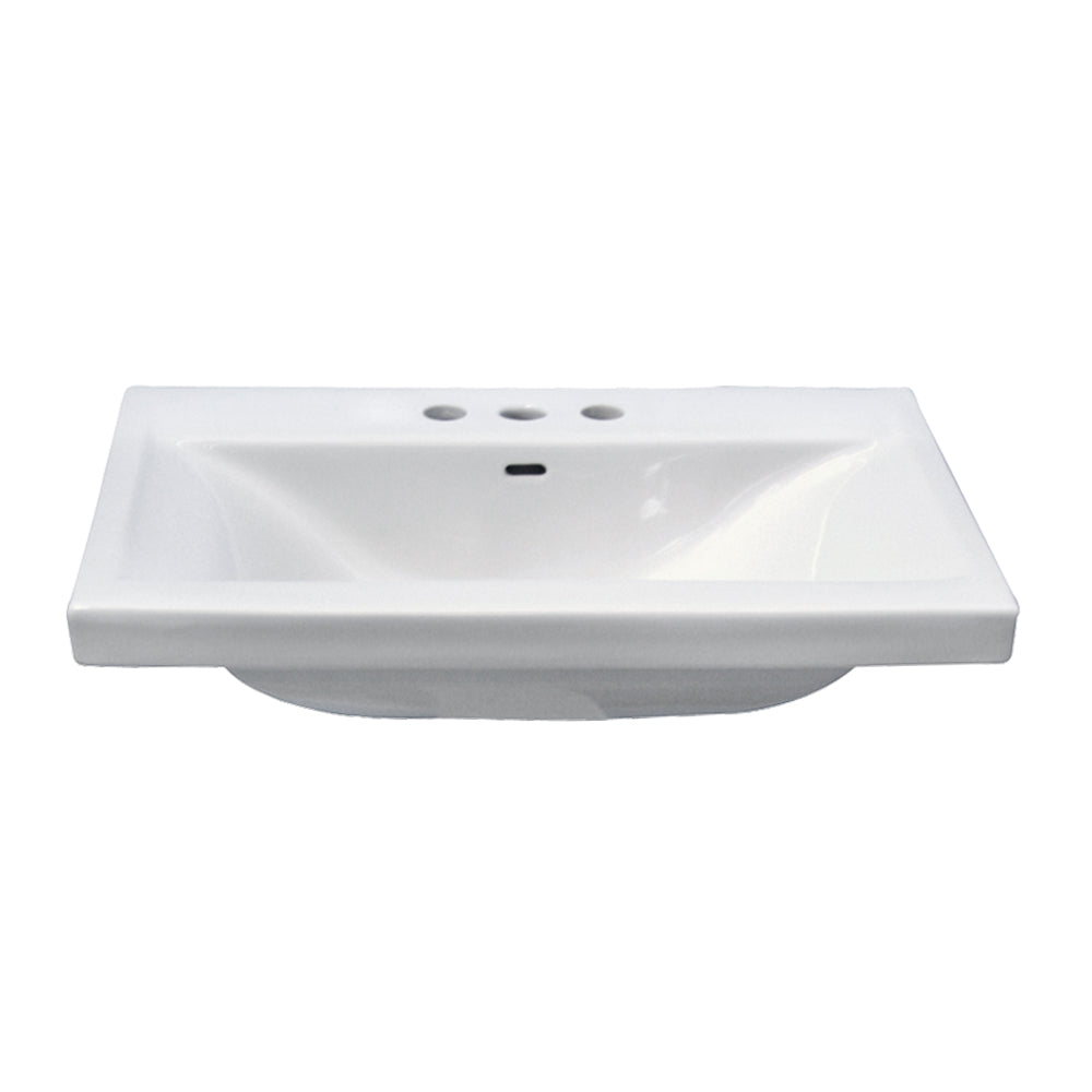 Barclay Mistral 510 — Lavabo de Pared Rectangular de Cerámica — imagen 2