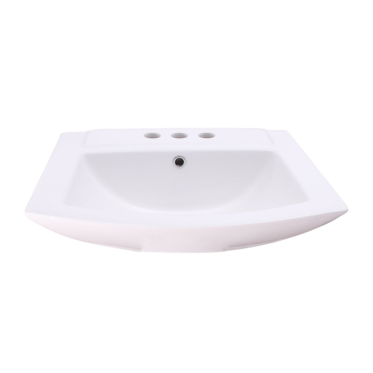Barclay Burke — Lavabo de Pared Rectangular de Cerámica — imagen 2