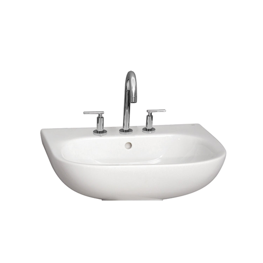 Barclay Tonique 550 — Lavabo de Pared Rectangular de Cerámica — imagen 2