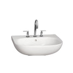 Barclay Tonique 550 — Lavabo de Pared Rectangular de Cerámica — imagen 2