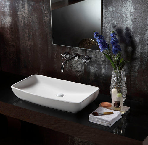 Barclay Pericon — Lavabo de Sobreponer Rectangular de Cerámica — imagen 2