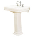 Barclay Sussex 550 — Lavabo con Pedestal Rectangular de Cerámica — imagen 1