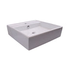 Barclay Markle — Lavabo de Pared Rectangular de Cerámica — imagen 2