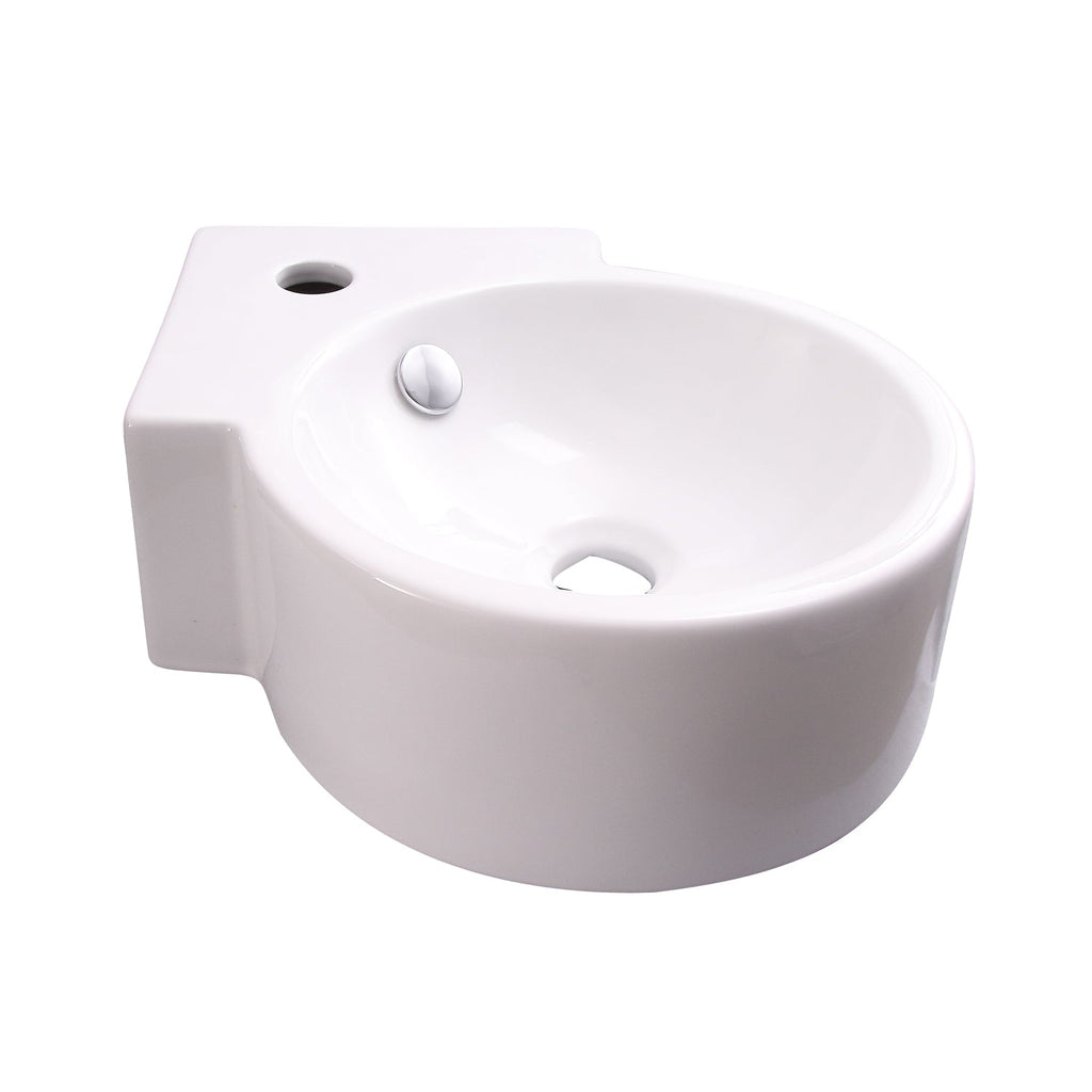 Barclay Dyer — Lavabo Esquinero de Pared de Cerámica — imagen 2