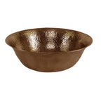 Barclay Goshen — Lavabo de Sobreponer Redondo de Cobre — imagen 1