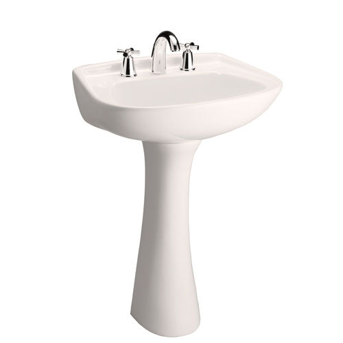 Barclay Hartford — Lavabo con Pedestal de Cerámica — imagen 2