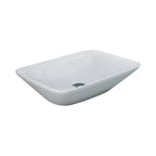 Barclay RAK Variant — Lavabo de Sobreponer Rectangular de Cerámica · 5-505WH — imagen 2
