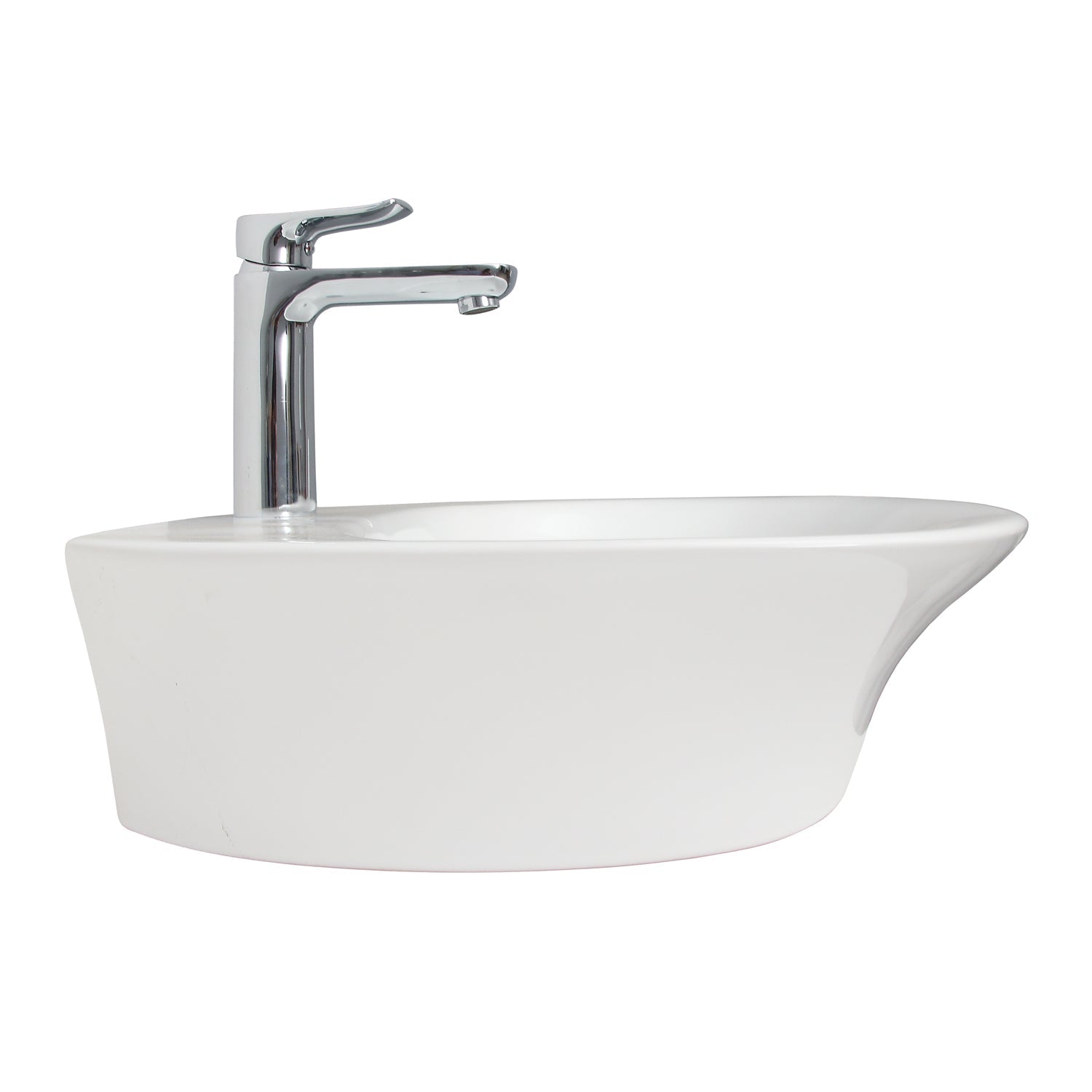 Barclay Sensation 650 — Lavabo de Pared Oval de Madera — imagen 3
