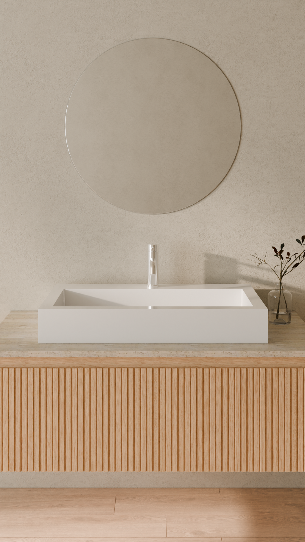 Badeloft Lavabo de Sobreponer WB-05-L