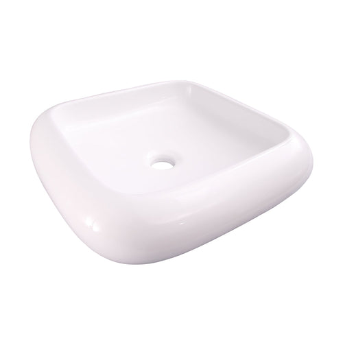 Barclay Harbour — Lavabo de Sobreponer Cuadrado de Cerámica — imagen 2