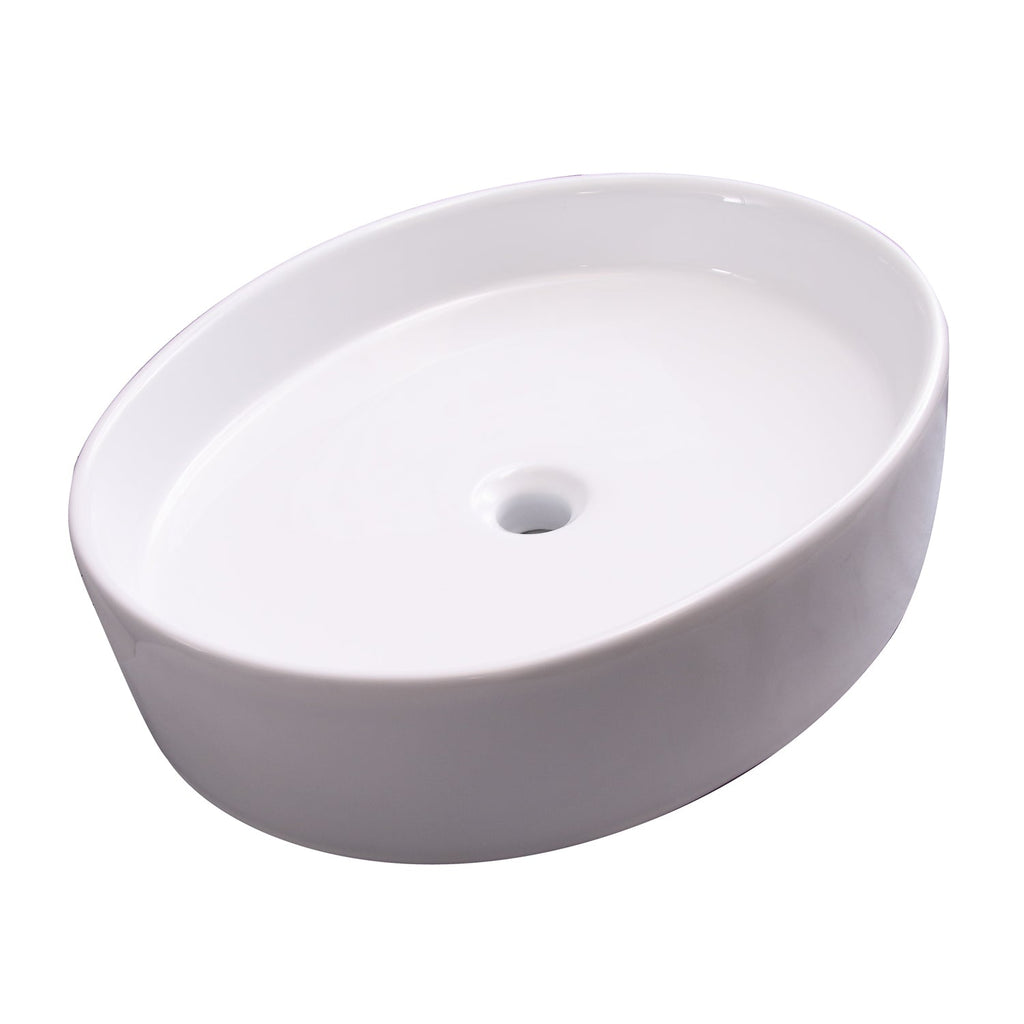 Barclay Teslin — Lavabo de Sobreponer Oval de Cerámica — imagen 3