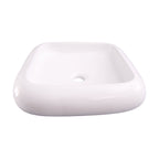 Barclay Harbour — Lavabo de Sobreponer Cuadrado de Cerámica — imagen 1