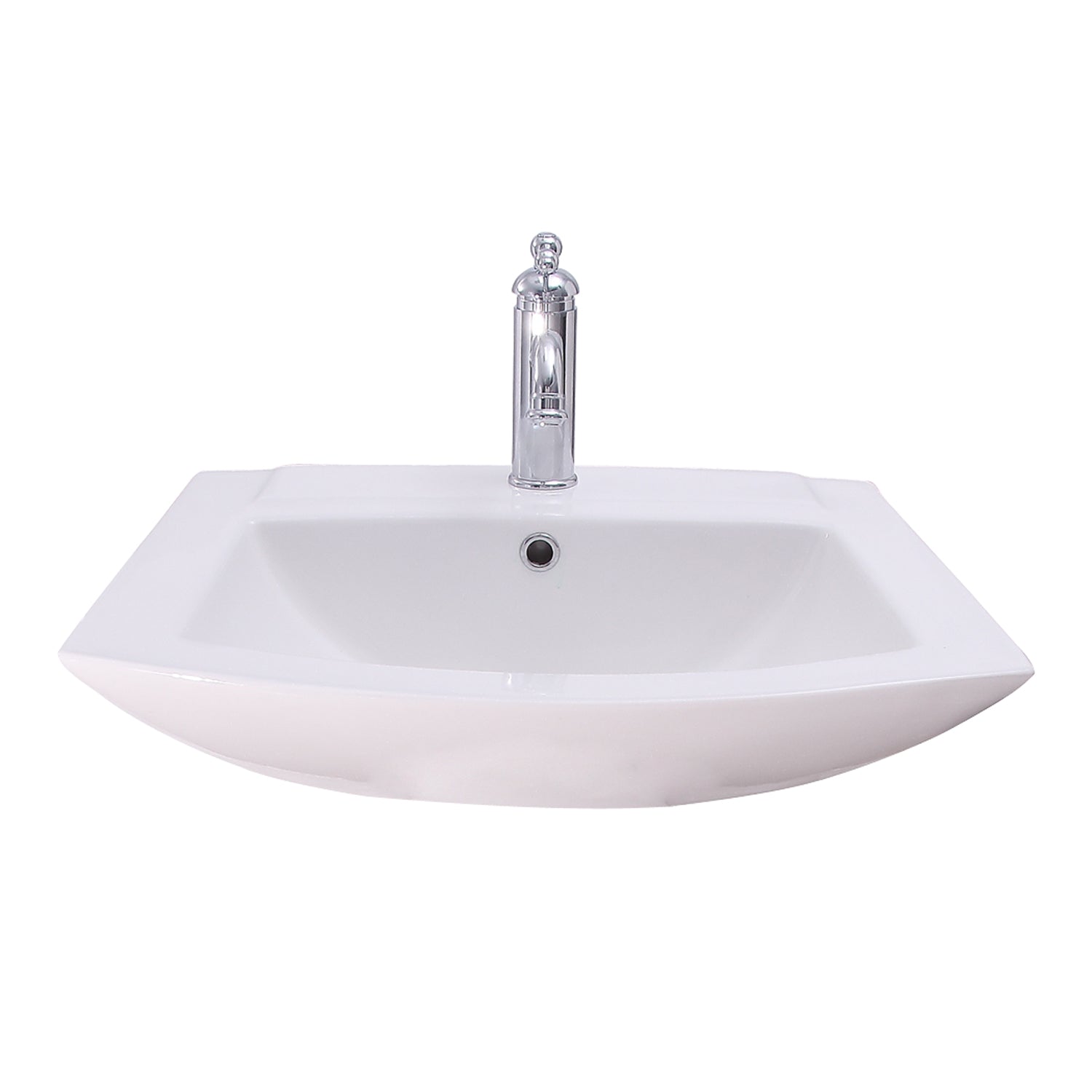 Barclay Burke — Lavabo de Pared Rectangular de Cerámica — imagen 3