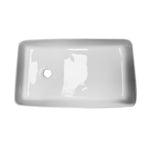Barclay Bernadine 24" — Lavabo de Sobreponer Rectangular de Cerámica — imagen 3