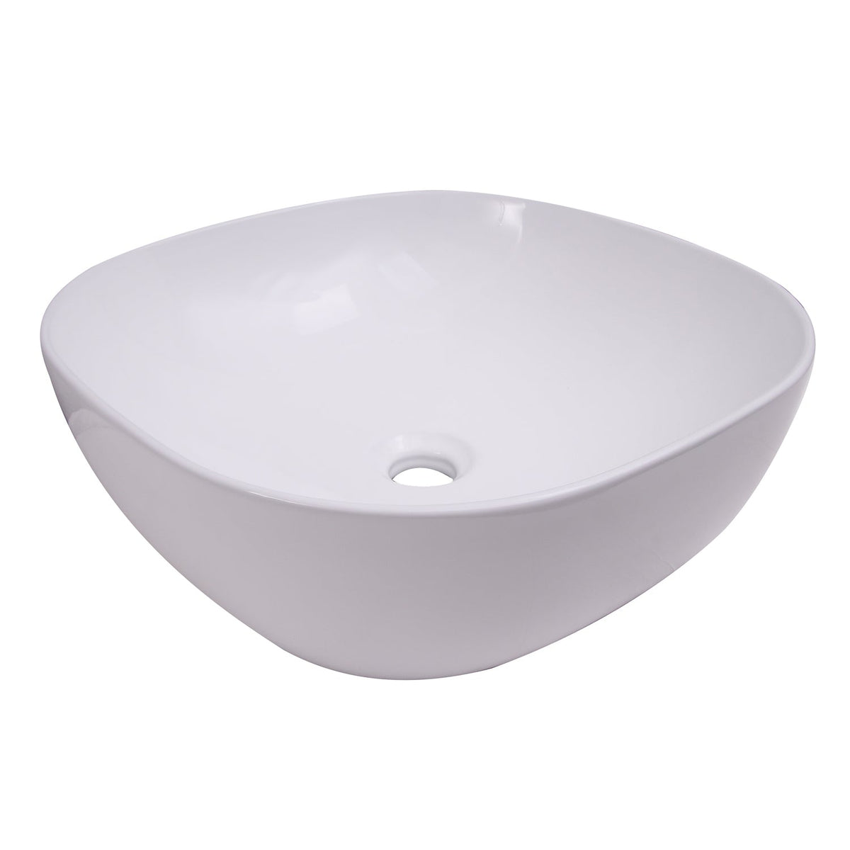 Barclay Shasta 17" — Lavabo de Sobreponer Cuadrado de Cerámica — imagen 2