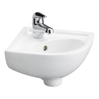 Barclay Petite — Lavabo Esquinero de Pared de Cerámica — imagen 2