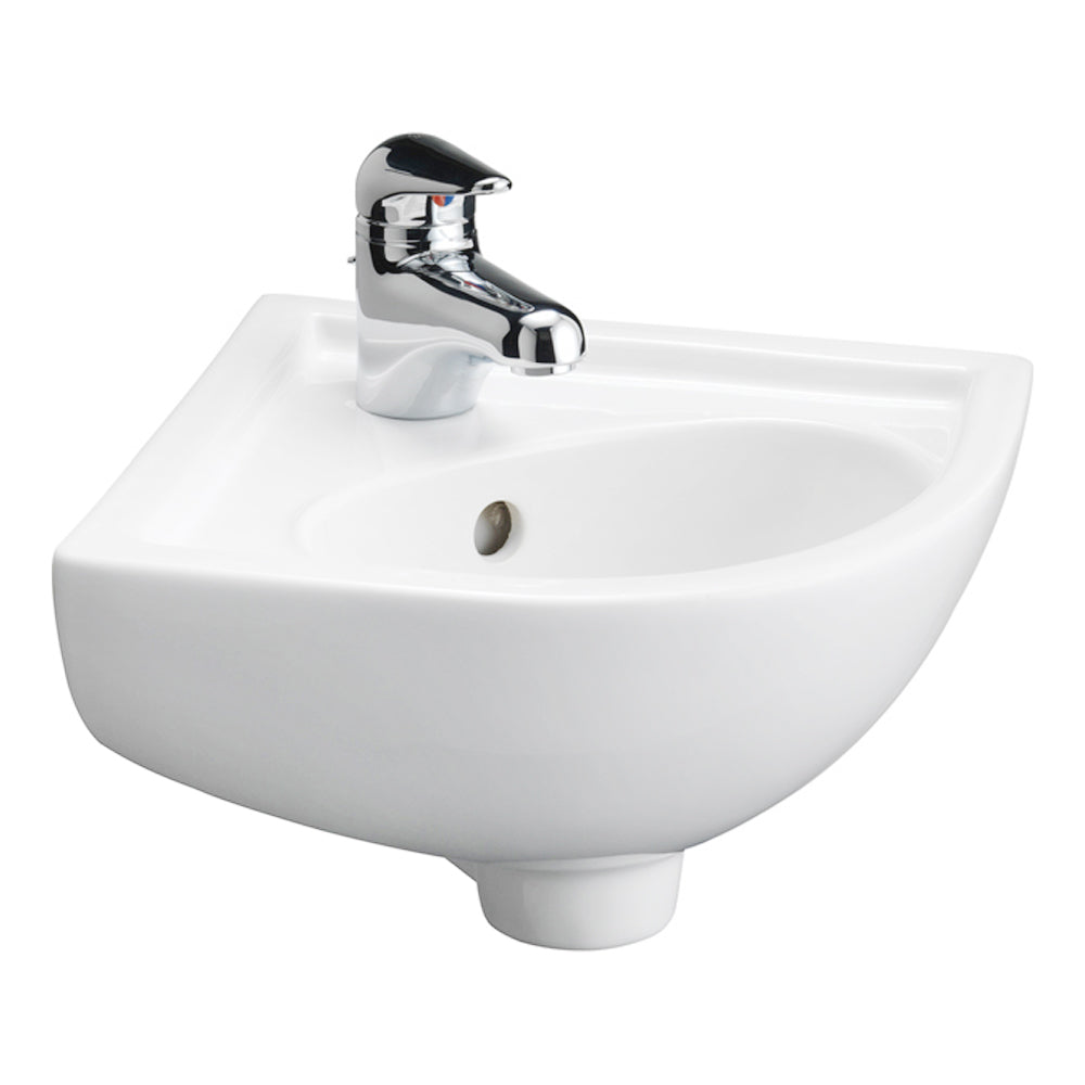 Barclay Petite — Lavabo Esquinero de Pared de Cerámica — imagen 2