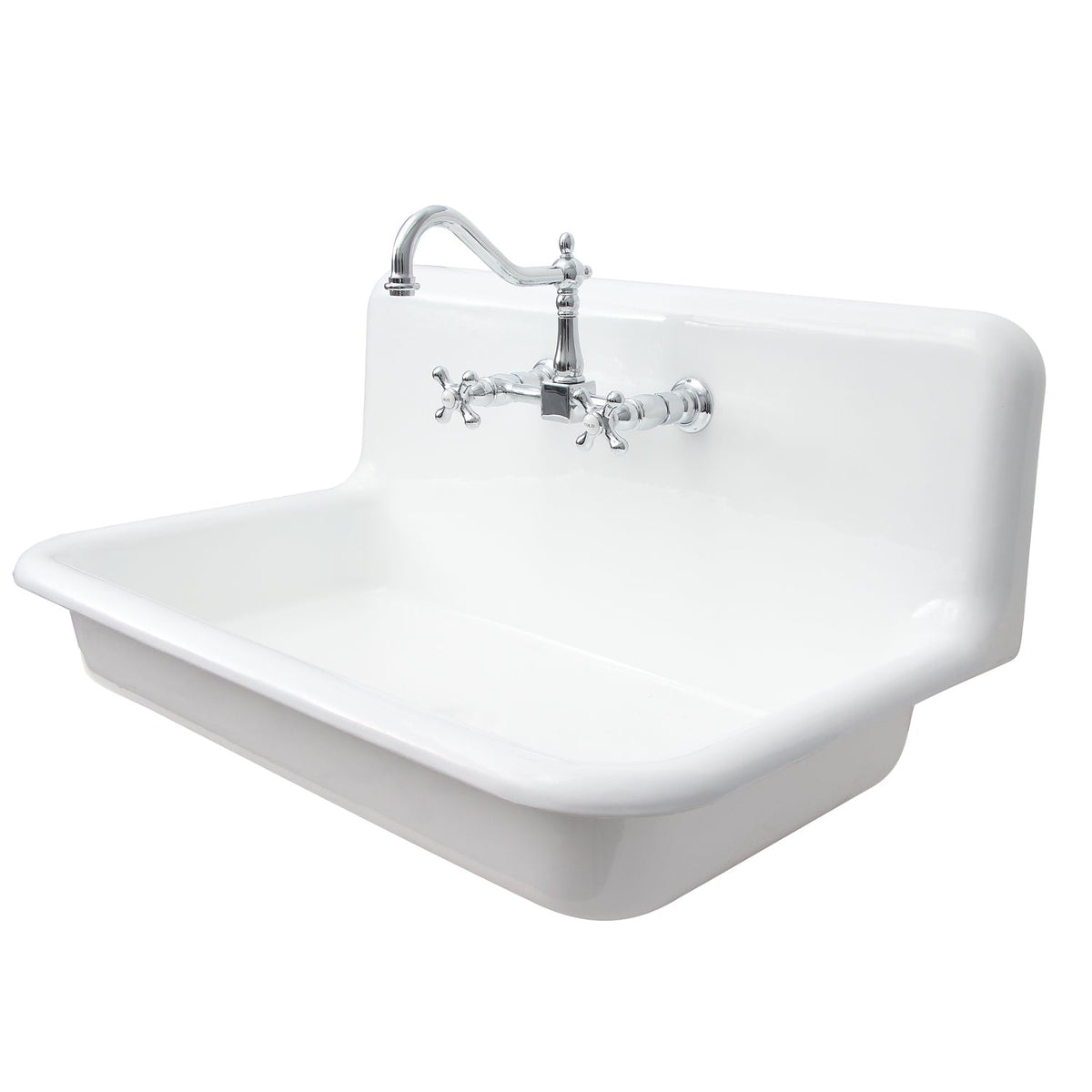 Barclay Kerville 36" — Lavabo de Pared Rectangular de Hierro Fundido — imagen 4