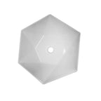 Barclay Angie 21" Hexagon — Lavabo de Sobreponer de Cerámica — imagen 2