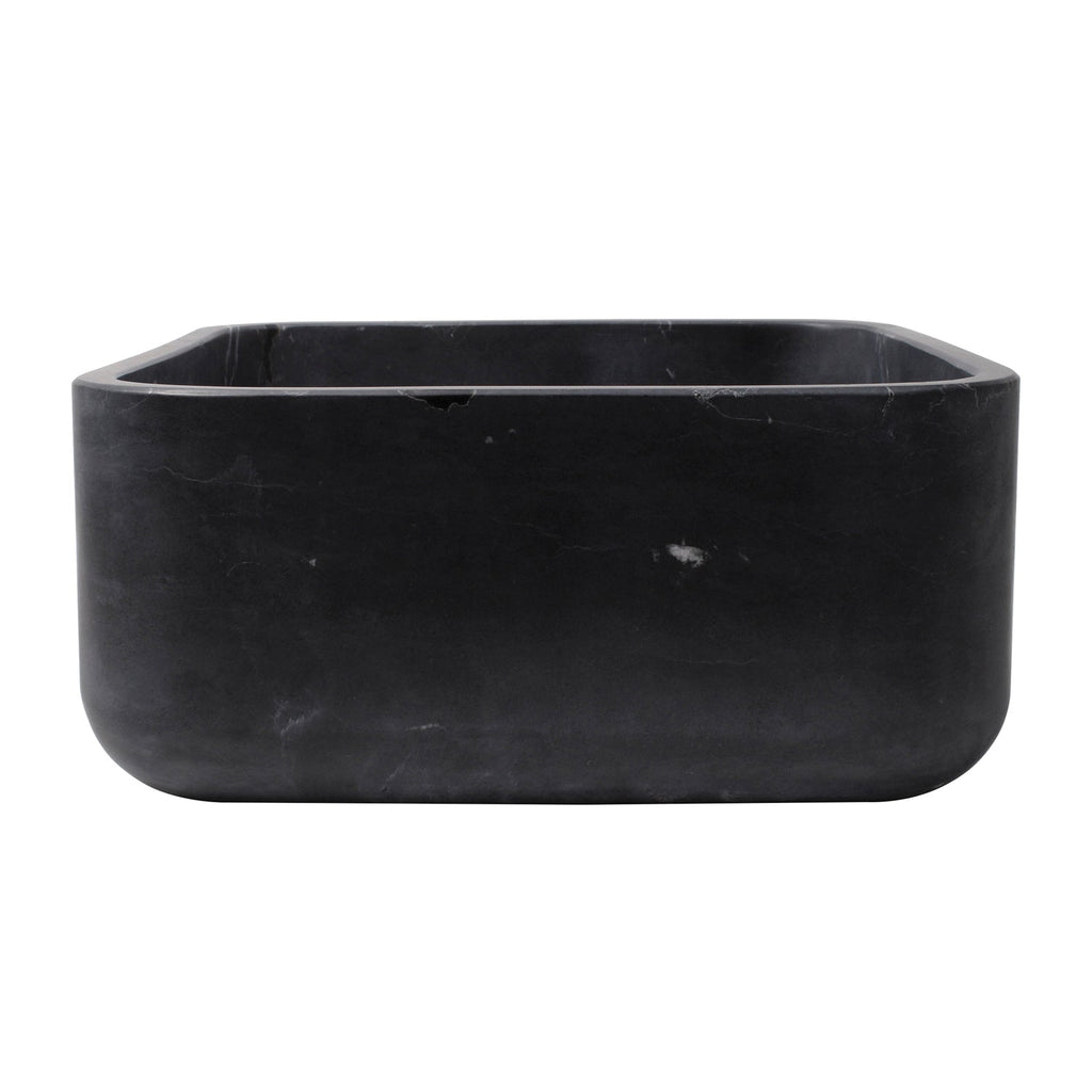 Barclay Maxton 15" — Lavabo de Sobreponer Cuadrado de Mármol — imagen 4