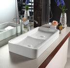 Barclay Rosalie — Lavabo de Sobreponer Rectangular de Cerámica — imagen 3