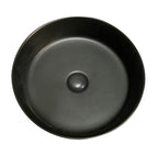 Barclay Musgrave 14" Black — Lavabo de Sobreponer Redondo de Cerámica — imagen 2