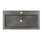 Barclay Gentry — Lavabo de Sobreponer Rectangular de Concreto — imagen 5