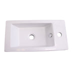 Barclay Arcadia — Lavabo de Pared Rectangular de Cerámica — imagen 6