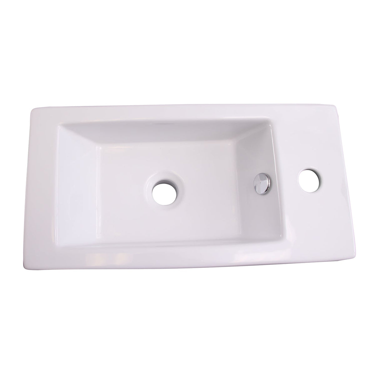 Barclay Arcadia — Lavabo de Pared Rectangular de Cerámica — imagen 6