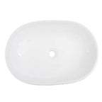 Barclay Kesha — Lavabo de Sobreponer Oval de Cerámica — imagen 3