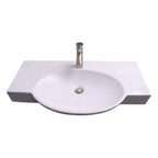 Barclay Waveland — Lavabo de Pared de Cerámica — imagen 1