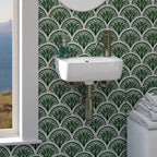 Barclay Caroline 380 — Lavabo de Pared de Cerámica — imagen 7