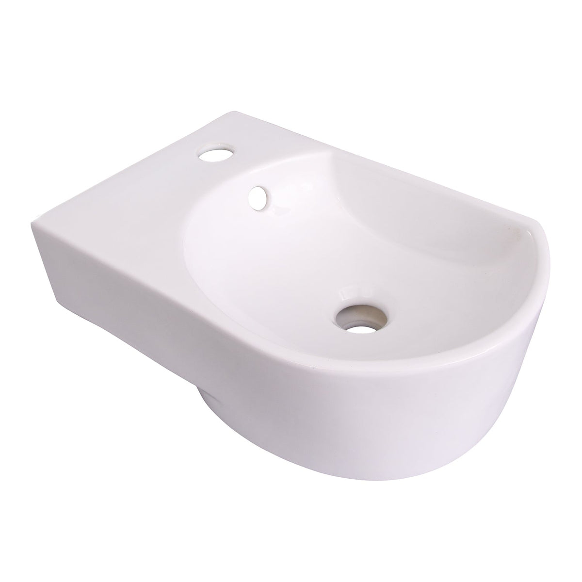 Barclay Ambia 16" — Lavabo de Pared de Cerámica — imagen 2