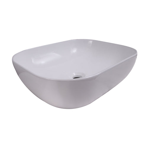 Barclay Kendra 18" — Lavabo de Sobreponer Rectangular de Cerámica — imagen 2