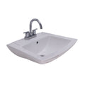 Barclay Burke — Lavabo de Pared Rectangular de Cerámica — imagen 1