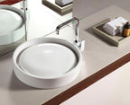 Barclay Selma — Lavabo de Sobreponer Redondo de Cerámica — imagen 4