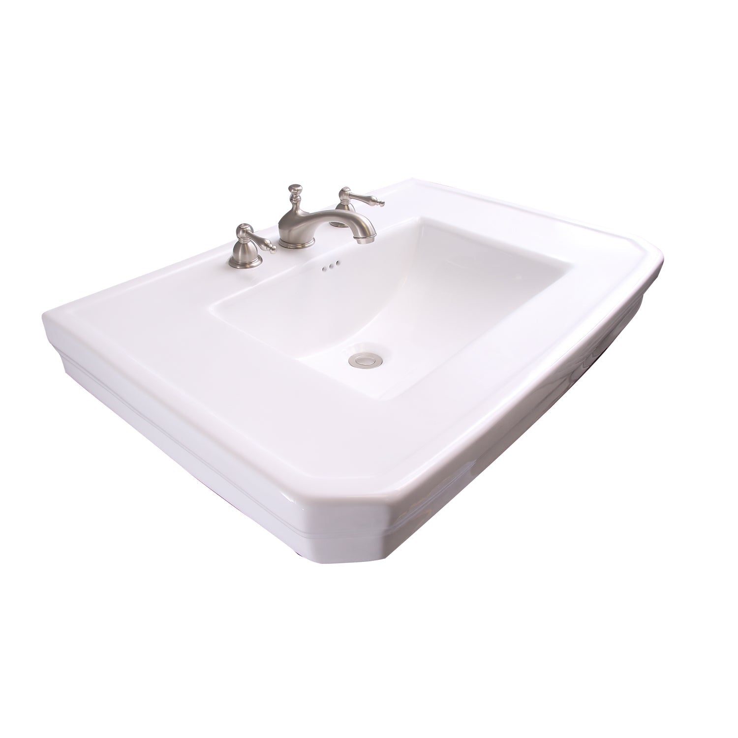 Barclay Corbin — Lavabo de Pared Rectangular de Cerámica — imagen 3