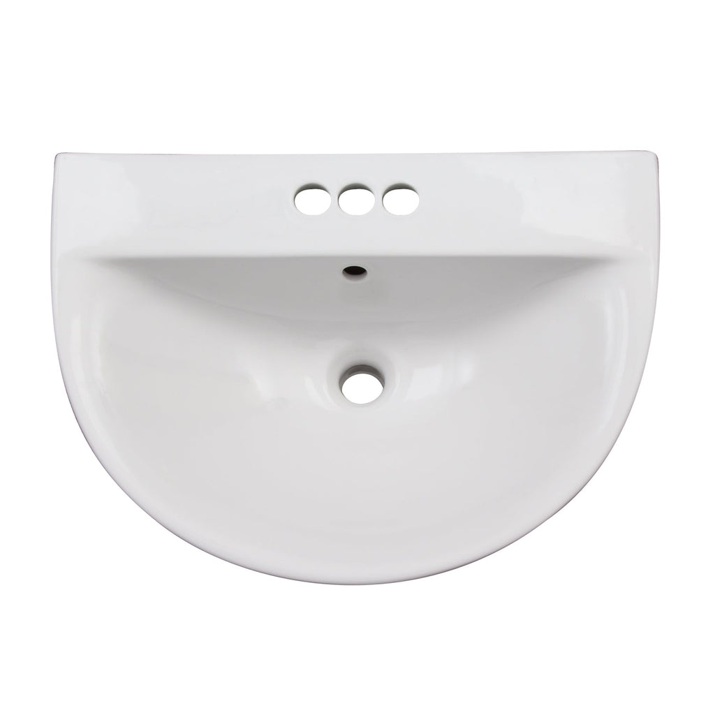 Barclay Morning 600 — Lavabo de Pared de Cerámica — imagen 2