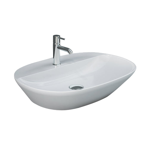 Barclay RAK Variant Grande — Lavabo de Sobreponer Oval de Cerámica — imagen 2
