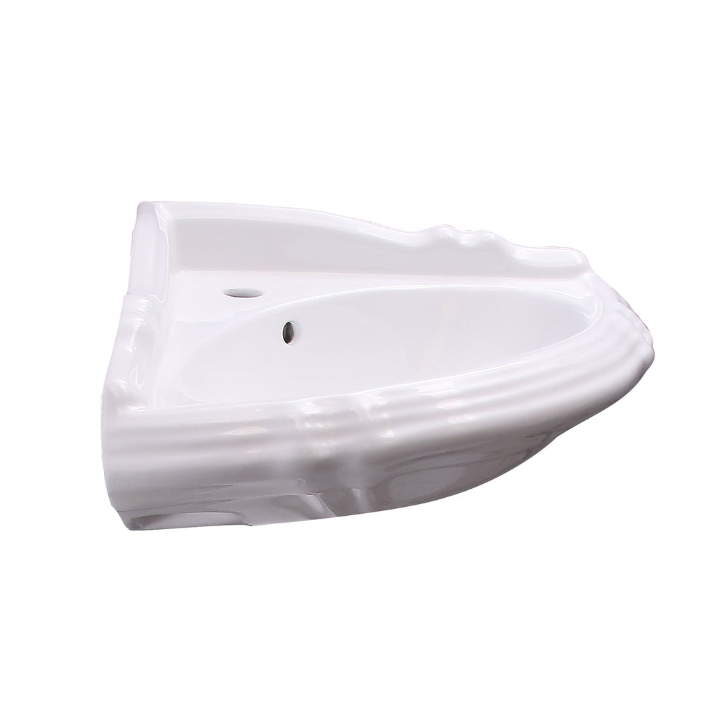 Barclay Ethan — Lavabo Esquinero de Pared de Cerámica — imagen 2