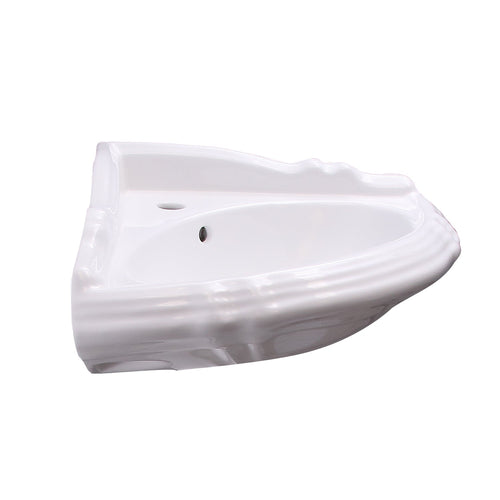 Barclay Ethan — Lavabo Esquinero de Pared de Cerámica — imagen 2