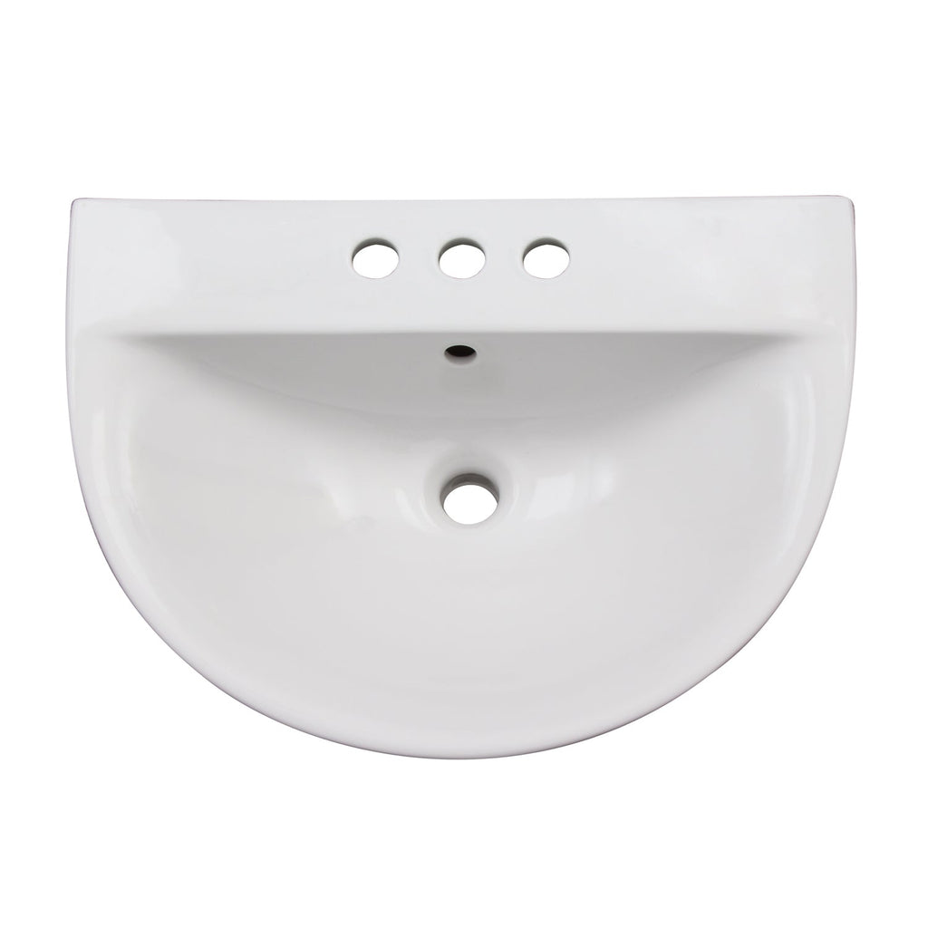 Barclay Morning 500 — Lavabo de Pared de Cerámica — imagen 3