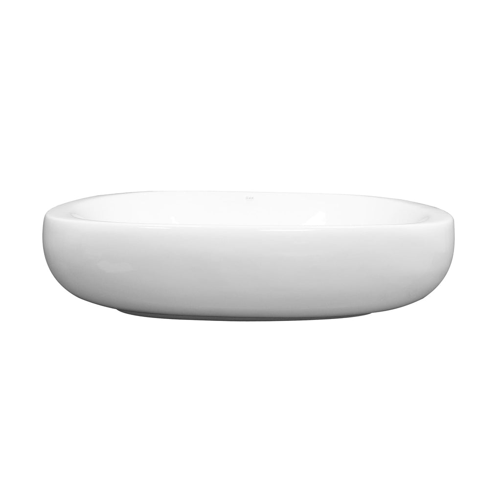 Barclay RAK Illusion — Lavabo de Sobreponer Oval de Cerámica — imagen 4