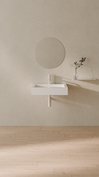 Badeloft Lavabo de Pared WT-06-M